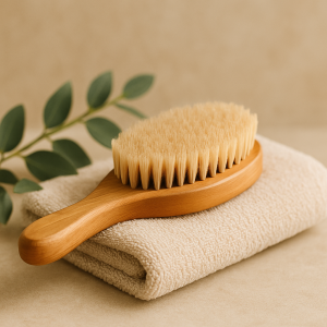 Natural Bristle Body Brush